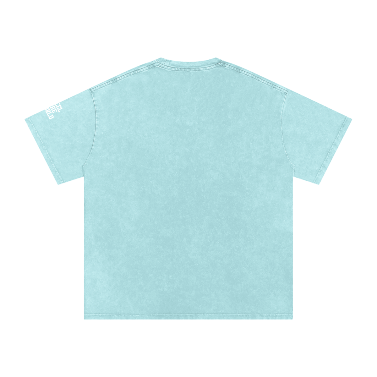 Kwame Nkrumah Snow Washed Oversized Cotton T-Shirt