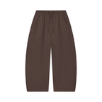 Unisex Waffle Barrel Leg Pants