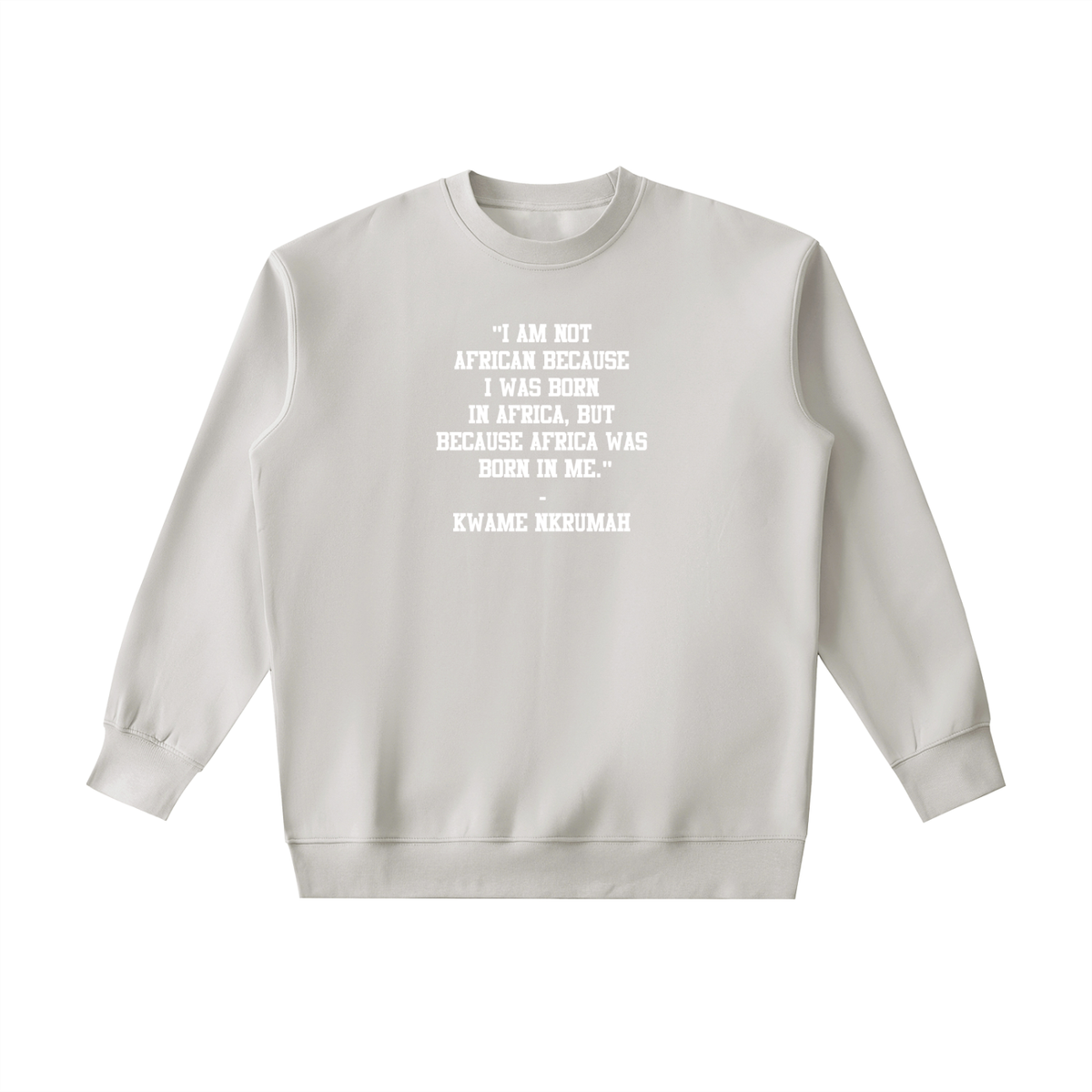 Kwame Nkrumah Essential Heavyweight Crewneck Sweatshirt
