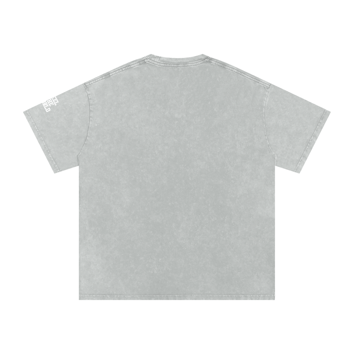 Kwame Nkrumah Snow Washed Oversized Cotton T-Shirt