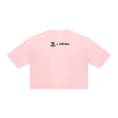 Bohten Unisex Vintage Wash Sunfade Boxy T-Shirt