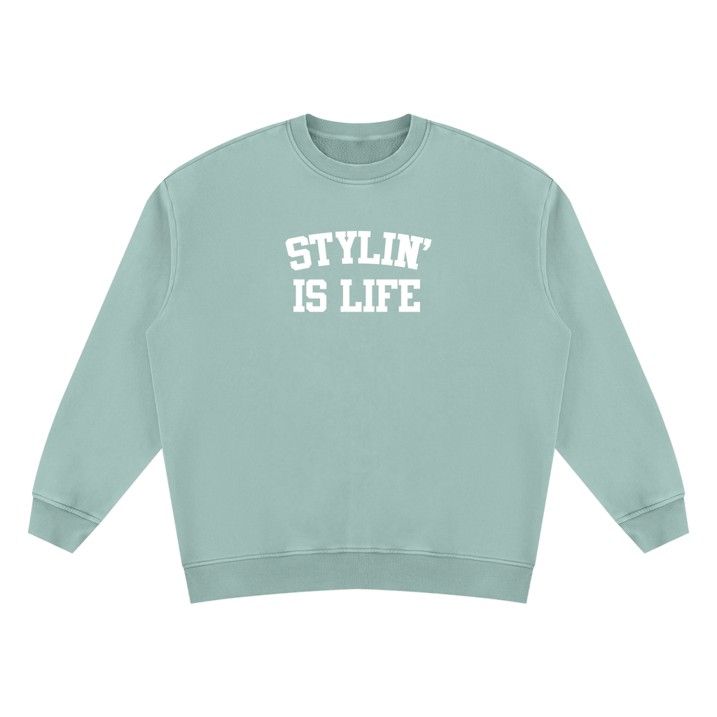 Unisex Vintage Wash Fleece Sweatshirt