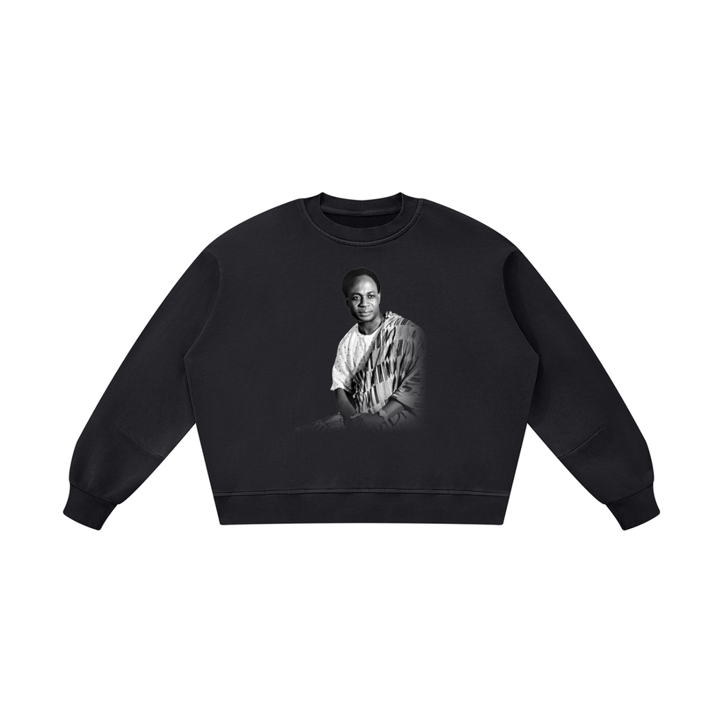Unisex Boxy Vintage Washed Sweatshirt