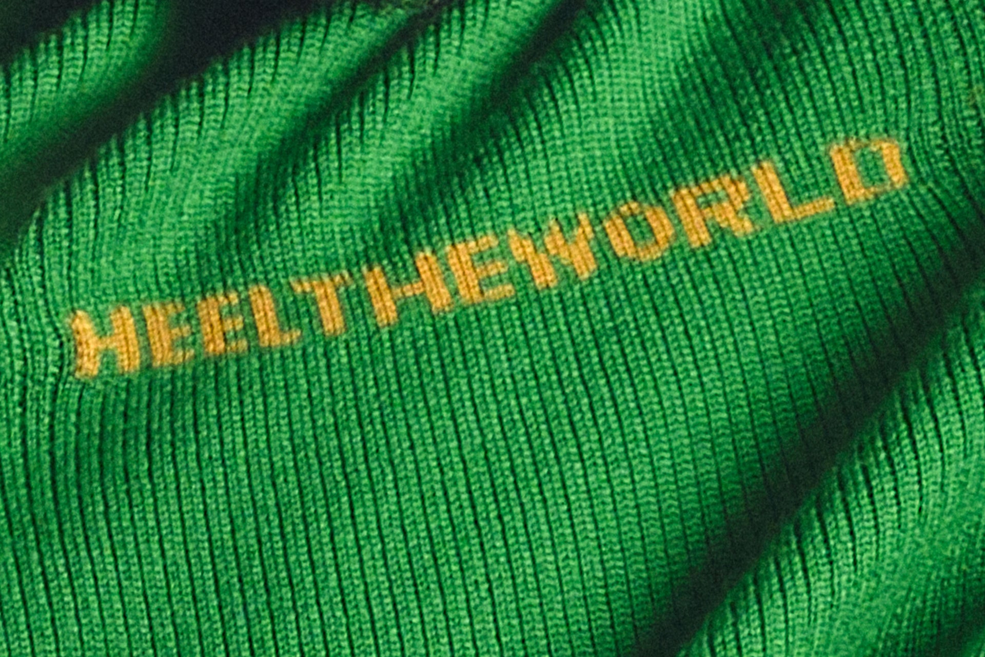 Heel The World Merino Knit Long Sleeve Polo  Pre-Order Only. (Available in 4 weeks)