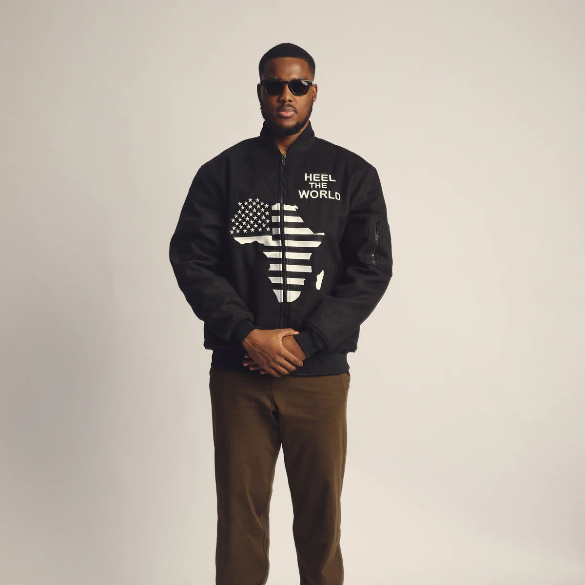 HEEL THE WORLD AFRICA BOMBER Limited Edition