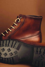 DERBY SPLIT TOE MOC BOOT